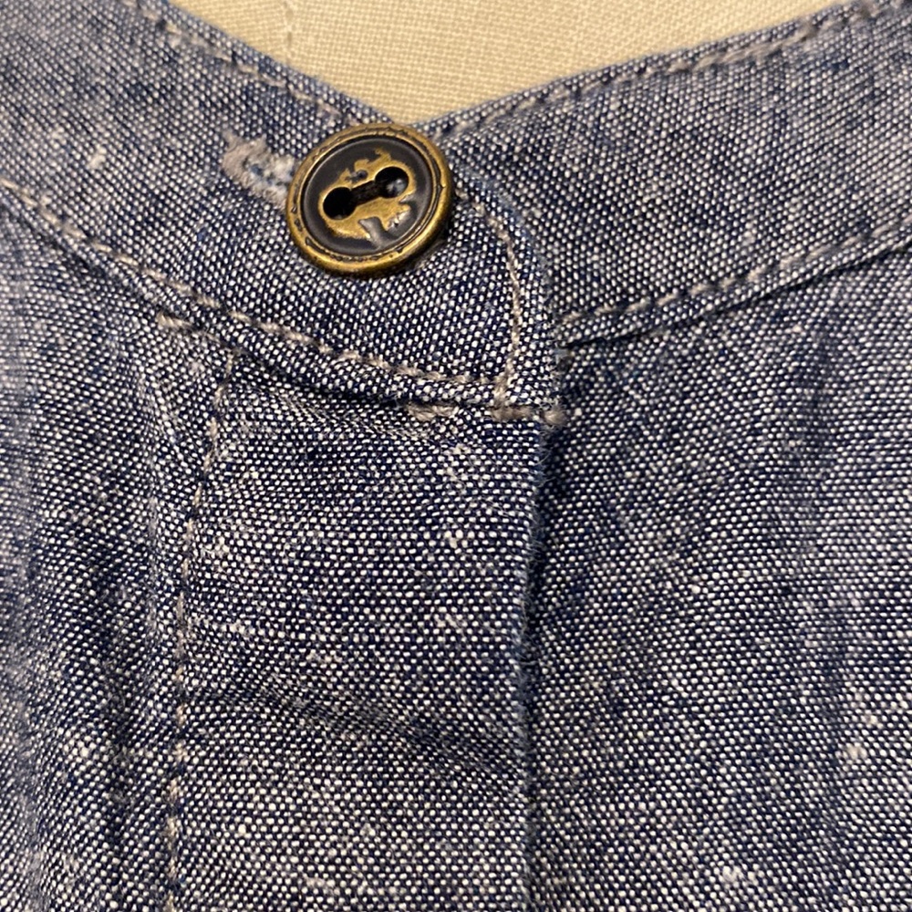 Vince Patch Pocket Chambray Blouse - image 6